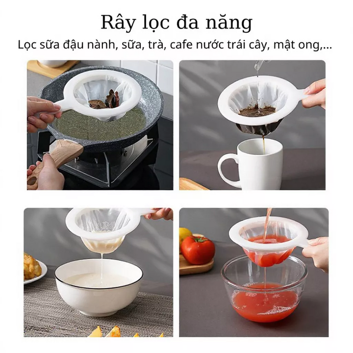 Rây lọc sữa hạt siêu mịn dùng cho sữa đậu nành và cà phê