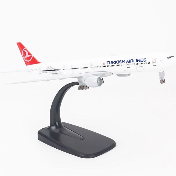 Mô hình Máy bay Turkish Airlines Boeing B777 20cm