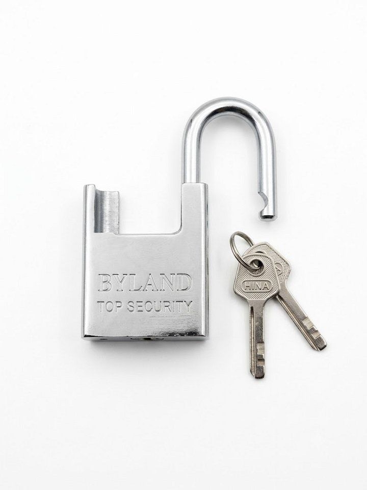 Ổ khóa chống chộm BYLAND 50mm (phun sơn)