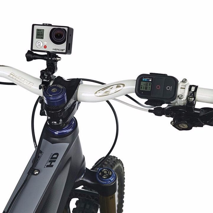 Giá Đỡ Camera Hành Trình Action Camera Cho GoPro/DJI Osmo Action/SJCAM/Yi Xiaomi Kẹp Ghidong xe đạp