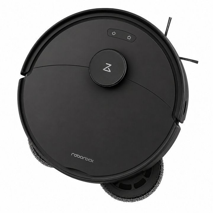 Robot hút bụi Roborock Qrevo 2 Pro, Lực hút 25.000 Pa - Đen