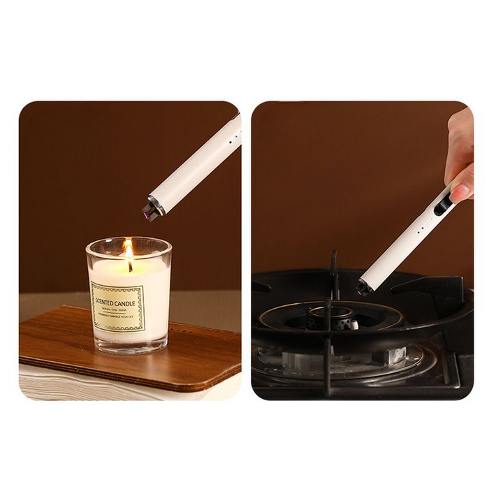 Bật lửa điện tử Fasola PS-649 châm nến thơm, mồi bếp gas chống gió sạc USB