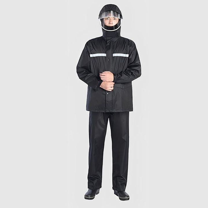 Bộ quần áo mưa có mũ size XL