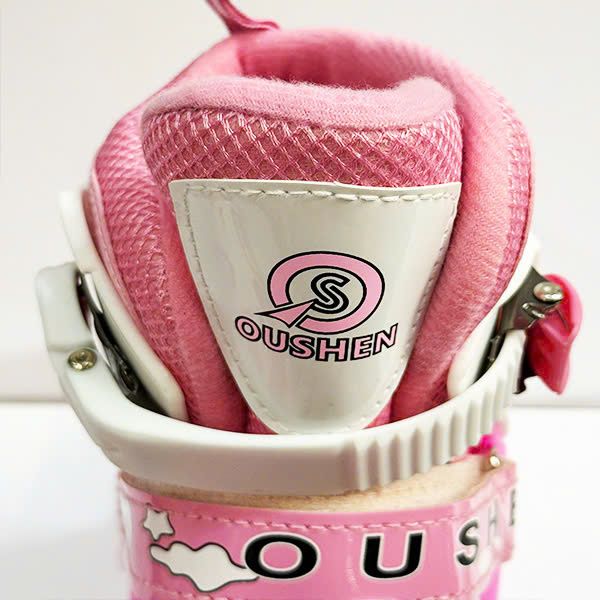 Bộ giày patin trẻ em 902 cỡ M (35-38) – màu hồng