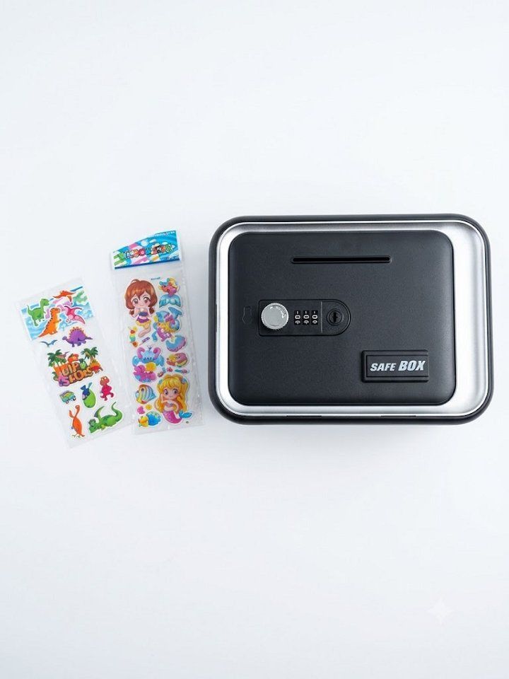 Két Sắt mini đồ chơi cho bé Tiết Kiệm tiền có Khóa Số SP1280263