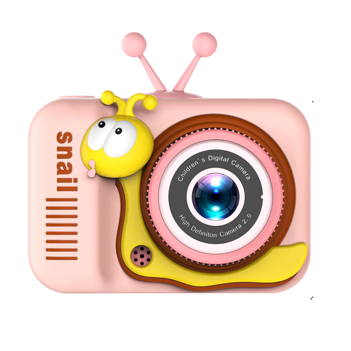 Máy ảnh trẻ em 2 camera hình ốc sên đa chức năng