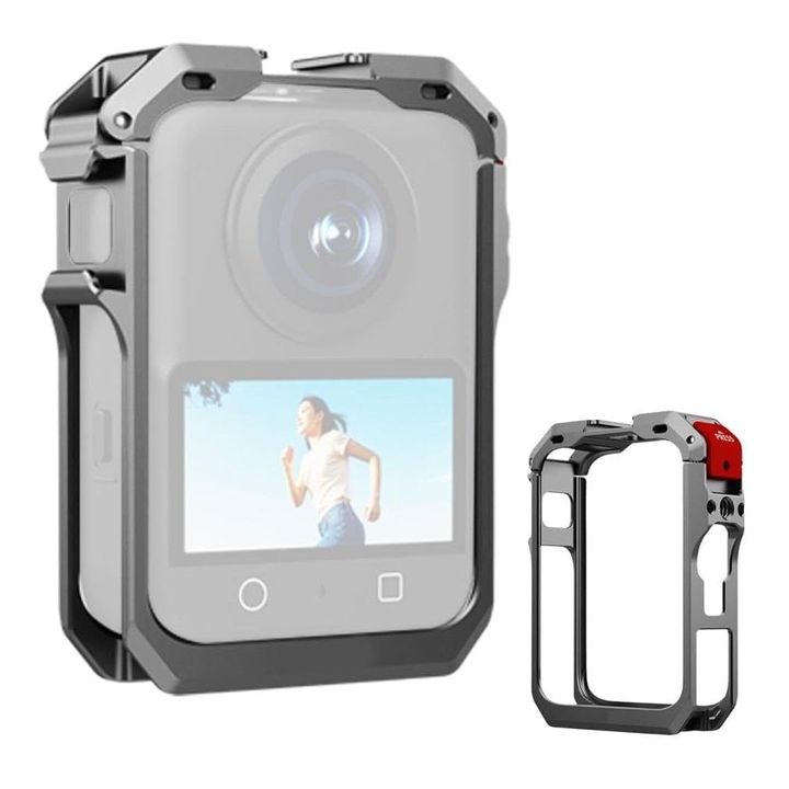 Khung kim loại Flymile bảo vệ và mở rộng gắn thiết bị hỗ trợ cho camera DJI Osmo 360