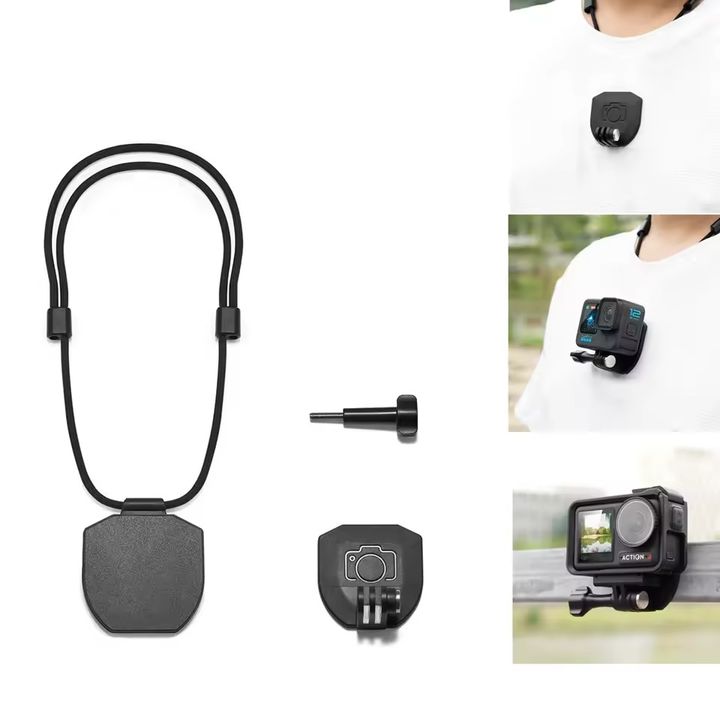 Dây đeo cổ nam châm từ tính Flymile cho Gopro, Insta360, DJI Osmo Action