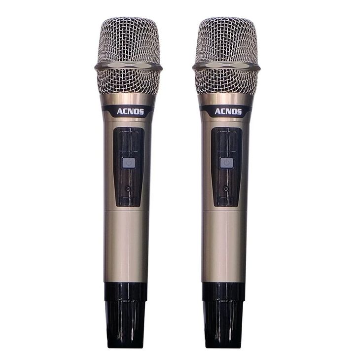 Loa xách tay di động Acnos CS448 Mini karaoke, 150W (RMS) mic nhôm