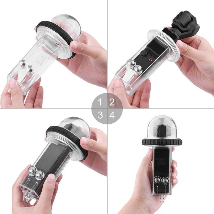 Vỏ bảo vệ chống thấm nước 40m cho DJI Osmo Pocket 3 BRDRC