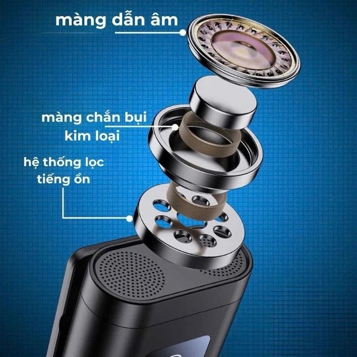Bộ micro trợ giảng không dây S69 có Bluetooth cài áo kèm loa khuếch đại âm thanh chống hú