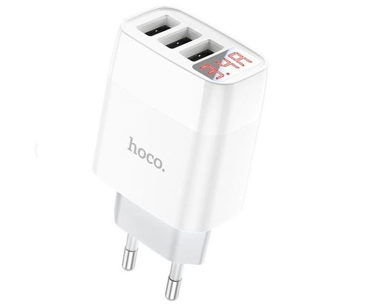 Cóc sạc nhanh Hoco 20W C93A 3 cổng USB