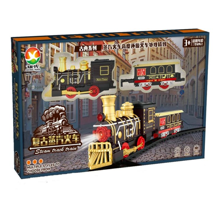 Đồ chơi lắp ráp tàu hỏa đường ray cho bé