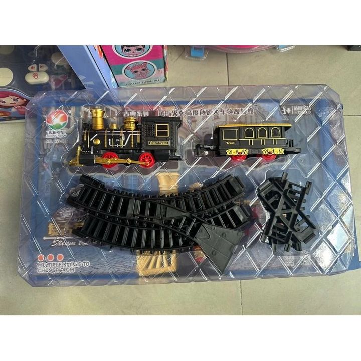 Đồ chơi lắp ráp tàu hỏa đường ray cho bé