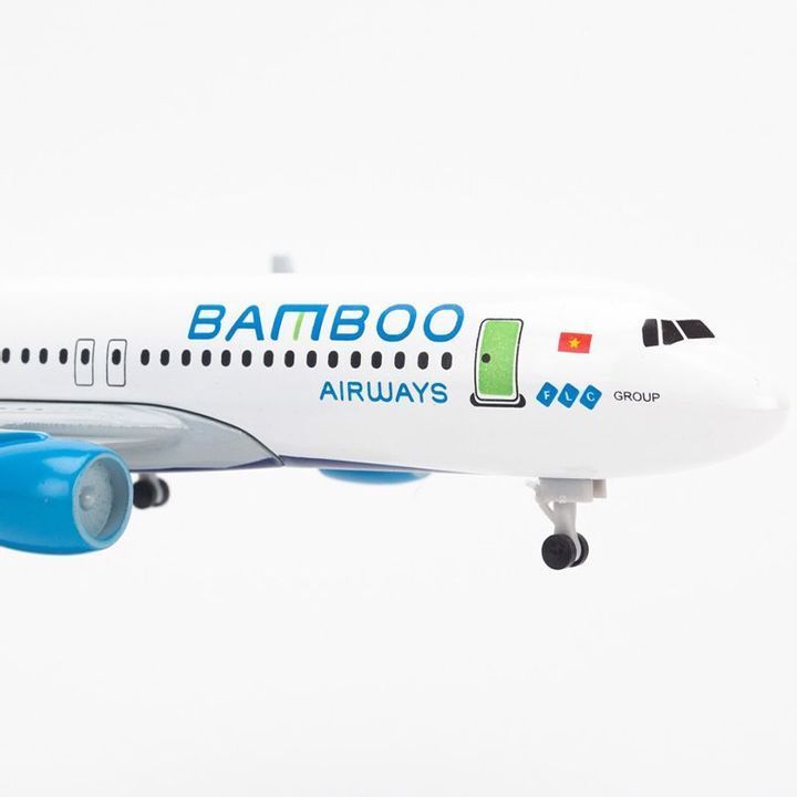 Mô hình Máy bay Bamboo Airway Airbus A320 16cm