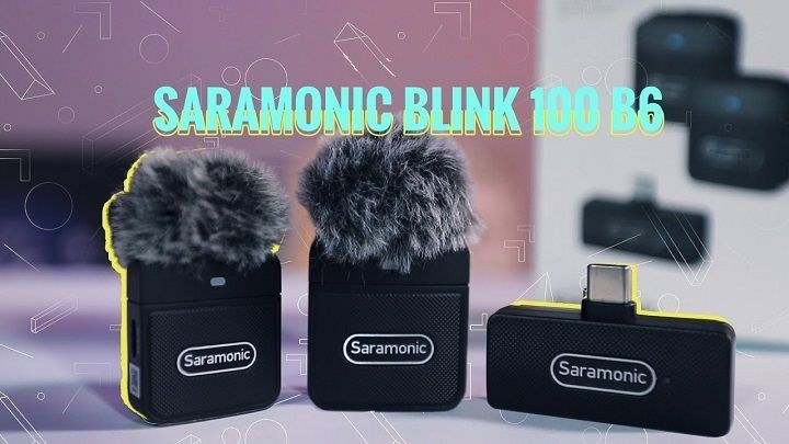Micro thu âm không dây Saramonic Blink 100 B6