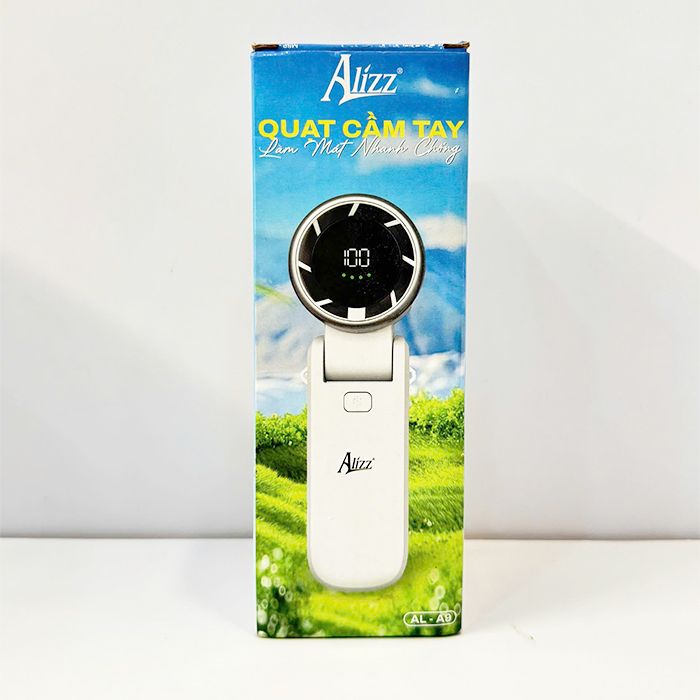 Quạt cầm tay ALIZZ AL-14056 màn hình kỹ thuật