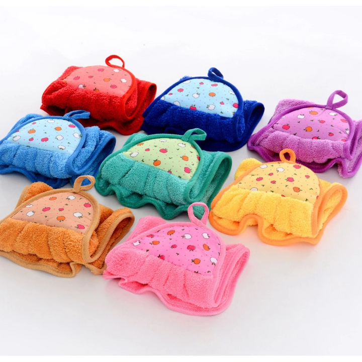 Bộ 5 khăn lau tay nhà bếp thấm hút tốt tiện dụng