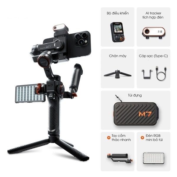 Gimbal chống rung Hohem iSteady M7 bản Kit