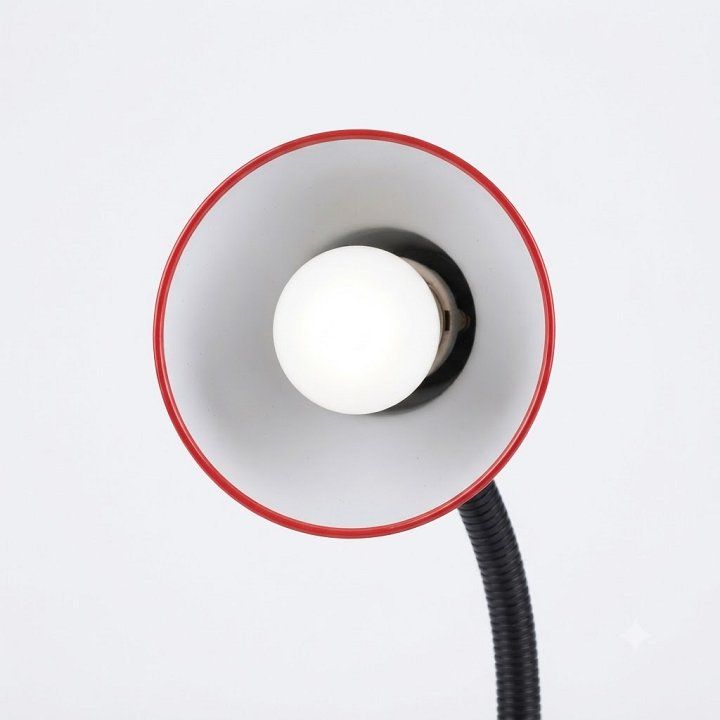 Đèn bàn chống cận Điện Quang ĐQ DKL03 (Cắm điện trực tiếp, ánh sáng Daylight, màu đỏ đen)