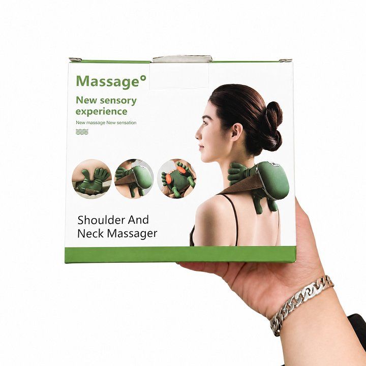 Máy Massage Cổ Vai Gáy N7 Hình Rùa Thiết Kế Ôm Sát, Hiệu Quả Cao