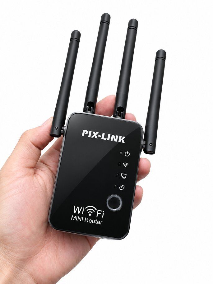 Kích Sóng Wifi Pix-Link  LV - WR16Q (4 Anten)