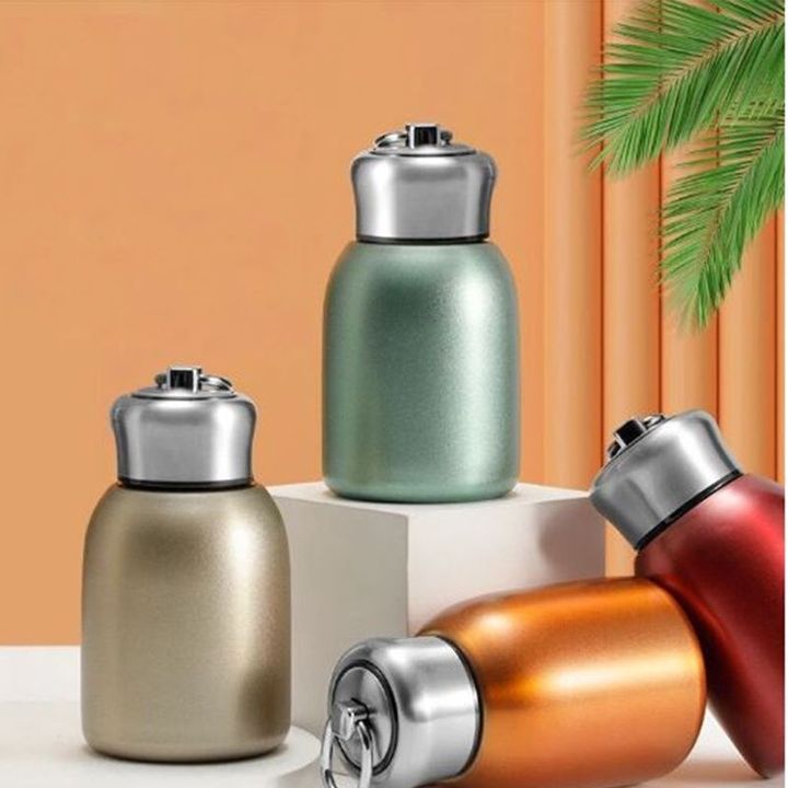 Bình giữ nhiệt inox 300ml có quai cầm tiện dụng