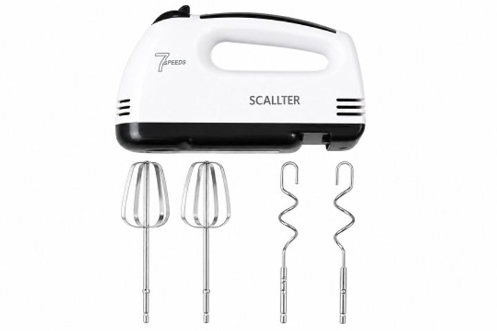 Máy Đánh Trứng Scarlett Trang Bị 4 Đầu, 7 Tốc Độ Điều Chỉnh
