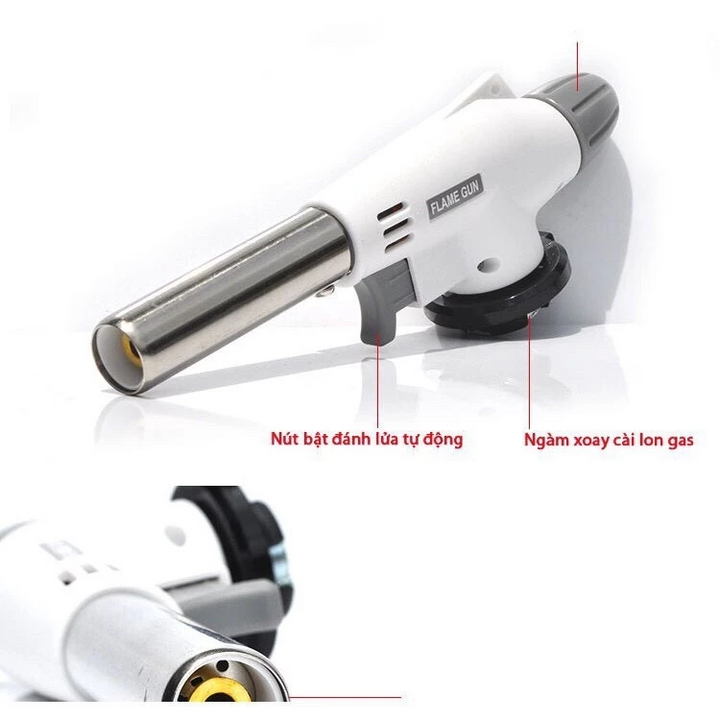 Dụng cụ khò gas mini Flame Gun đa năng dùng cho gia đình