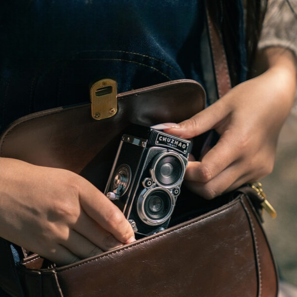 Máy ảnh kỹ thuật số mini Chuzhao M1 Vintage, chụp quay phong cách cổ điển kèm thẻ nhớ 16GB