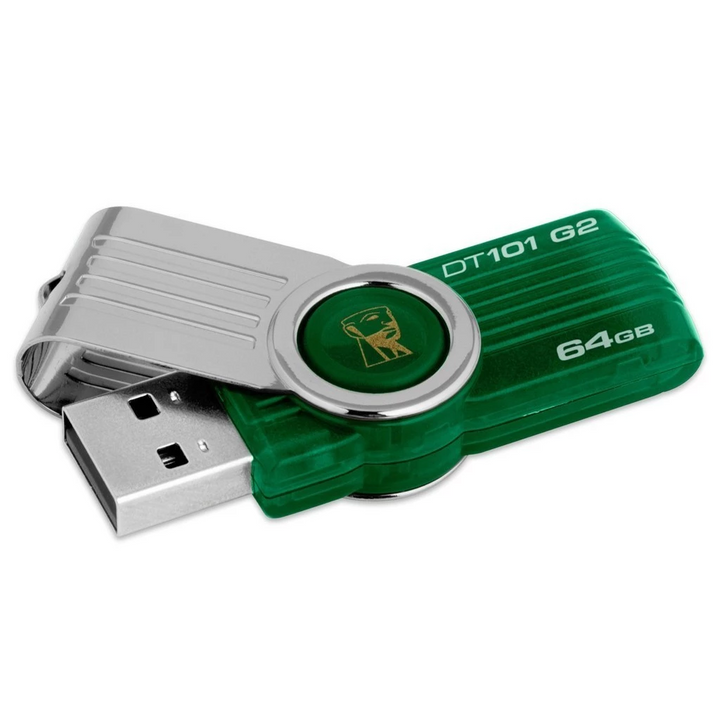 USB 101 2.0 Kingston 64GB lưu trữ dữ liệu tiện dụng