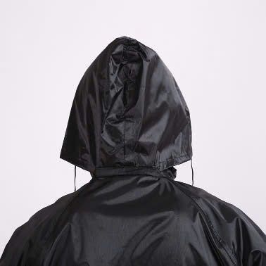 Bộ quần áo mưa vải dù Size XL (148-165cm) có phản quang sọc xanh