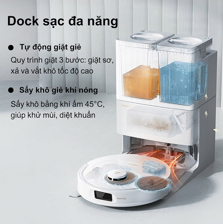 Robot hút bụi lau nhà Roborock Qrevo C Pro