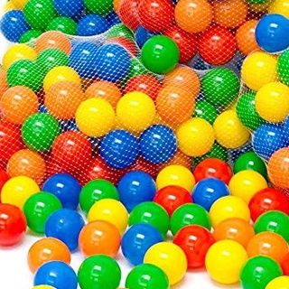 Túi 50 quả bóng nhựa màu sắc 5.5cm
