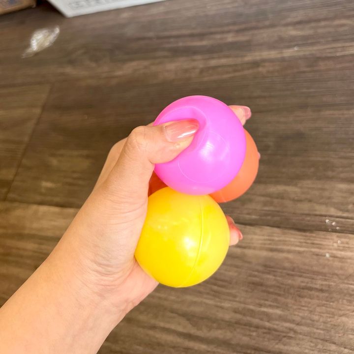 Túi 50 quả bóng nhựa màu sắc 5.5cm