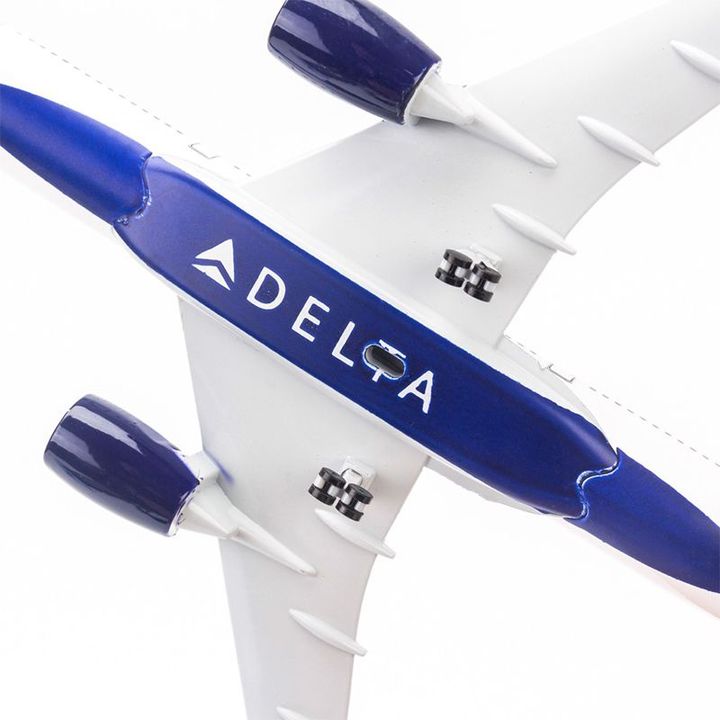 Mô hình Máy bay Delta Airlines Airbus A350 20cm