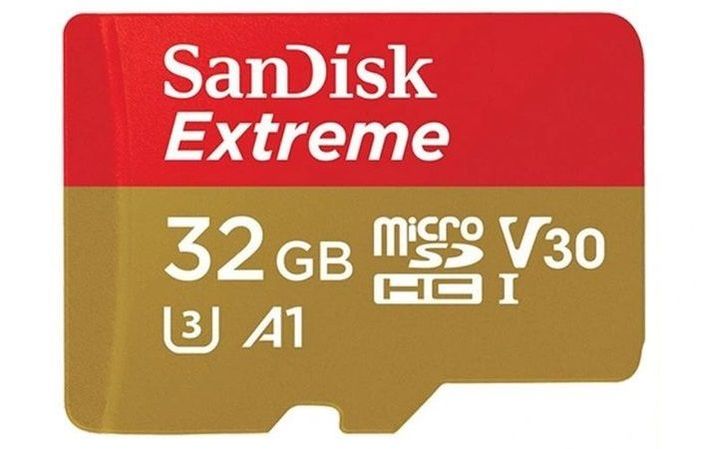Thẻ nhớ Micro SDHC Sandisk Extreme V30 A1 100MB/S 32GB