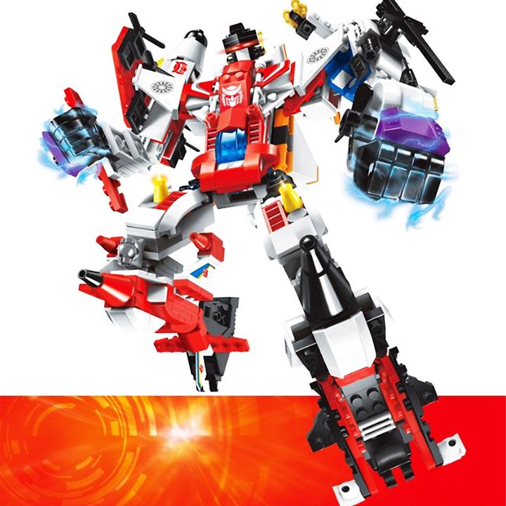 Đồ chơi lắp ghép Máy bay Lego thành Robot 6 in 1