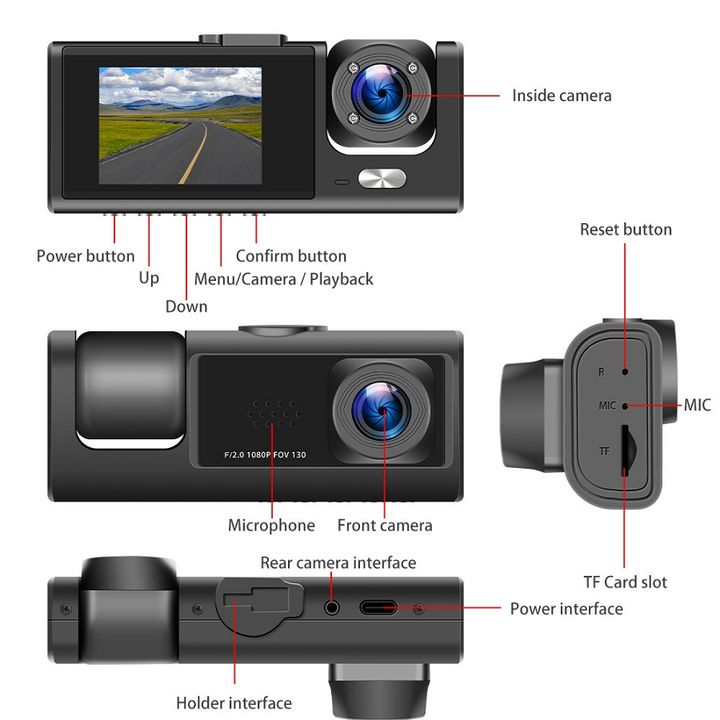 Camera hành trình ô tô C309
