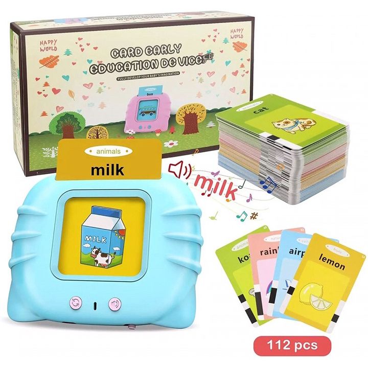 Máy đọc thẻ từ vựng tiếng anh cho bé