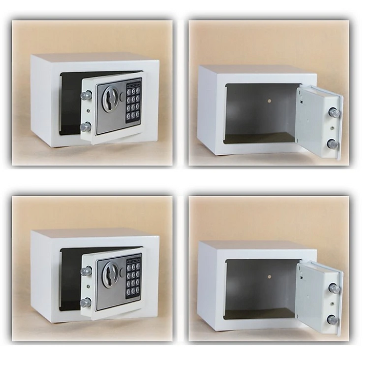 Két sắt mini 17e siêu an toàn cho bé - màu trắng