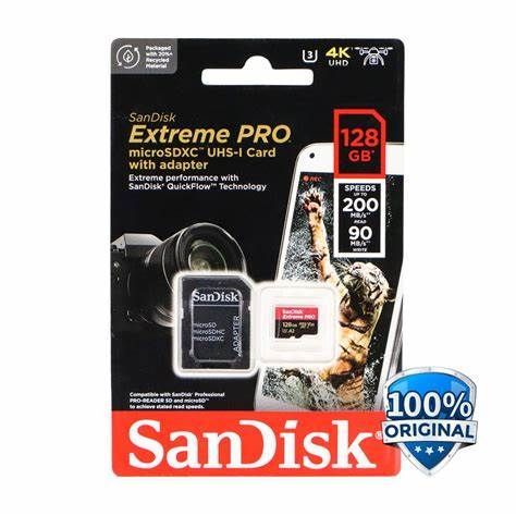 Thẻ nhớ Micro SDXC Extreme Pro 128GB