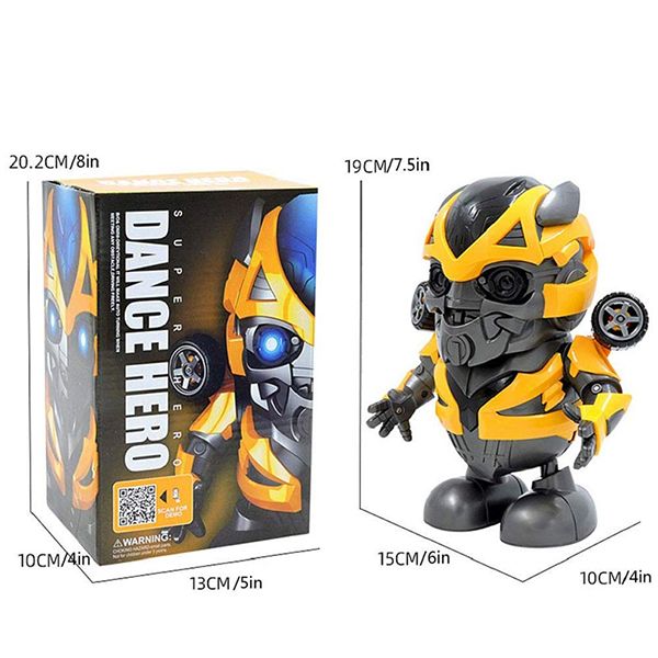 Robot Bumblebee – Robot tự nhảy múa có đèn nhạc