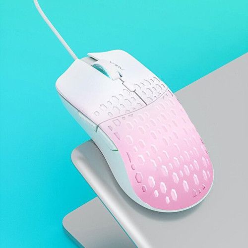 Chuột có dây Gaming AULA S11 Pro - Màu Hồng