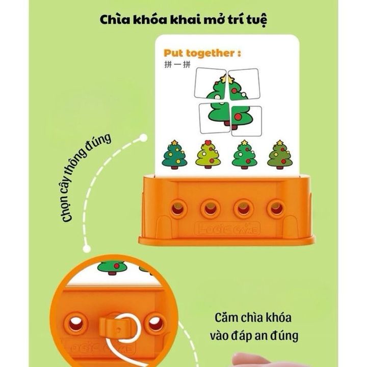 Đồ chơi giải đố giáo dục cho bé