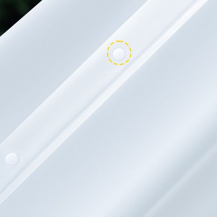 Áo mưa 1 mảnh du lịch tiện lợi nhựa EVA dày dặn dùng nhiều lần cho chiều cao từ 150-188 cm