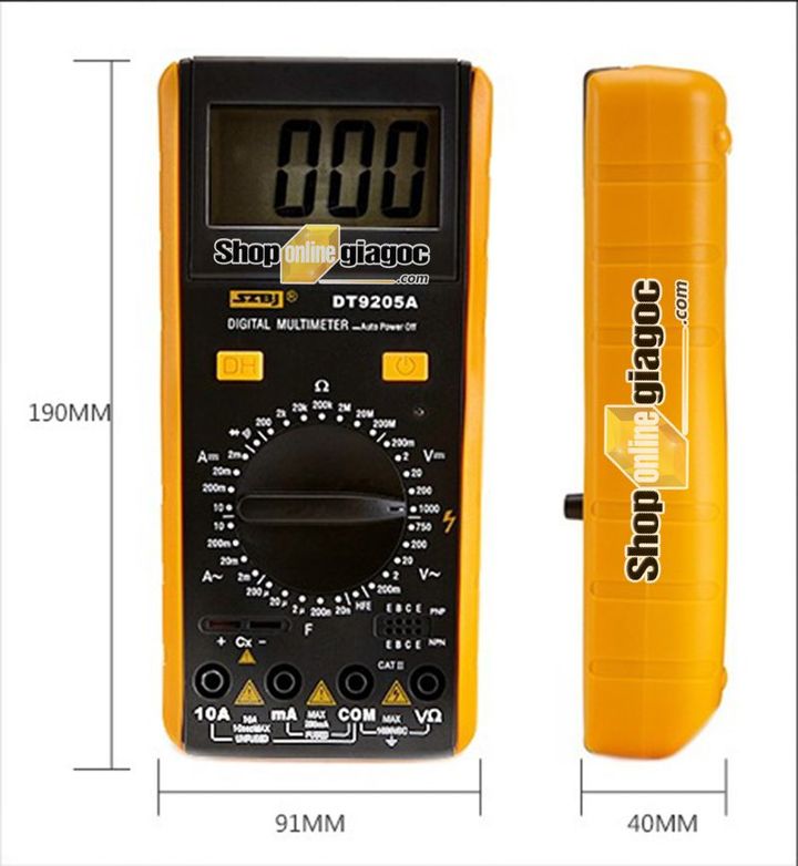 Đồng hồ đo DT-9205A