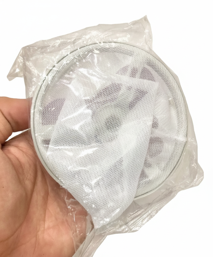 Túi lưới lọc rác lông tóc cho máy giặt hình cánh quạt - Xanh