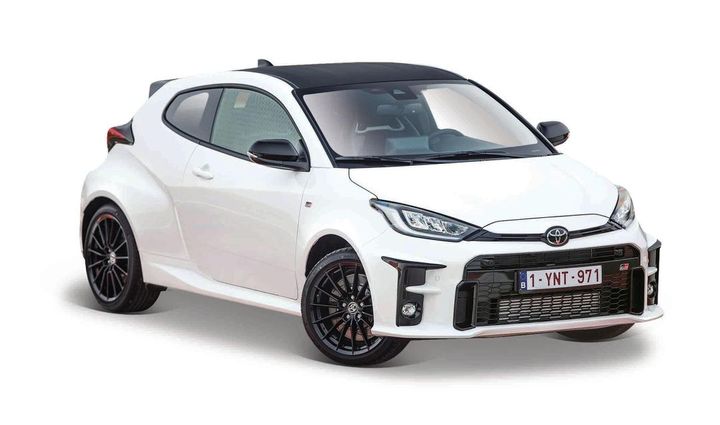 Mô hình xe TOYOTA GR YARIS 2021 màu trắng 1:24 MAISTO