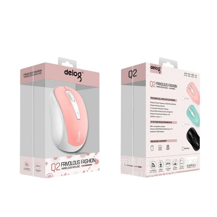 Chuột máy tính kết nối không dây Deiog Q2